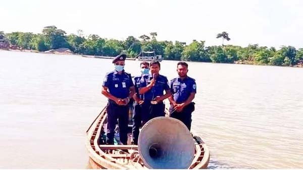 ছাতকে নৌ-পথে চাঁদাবাজদের দৌরাত্ম্য বন্ধে থানা পুলিশ কঠোর