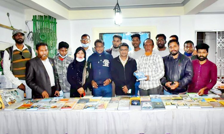 শ্রীহট্ট প্রকাশ’র ৩য় বই প্রদর্শনীতে সাংবাদিকবৃন্দ