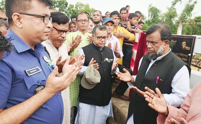 মাধবপুরে সোনাই নদীর উপর কুটানিয়ায় ব্রিজ উদ্বোধন